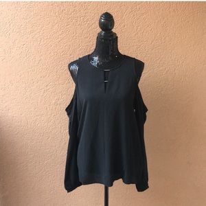 Michael Kors Cold Shoulder Top